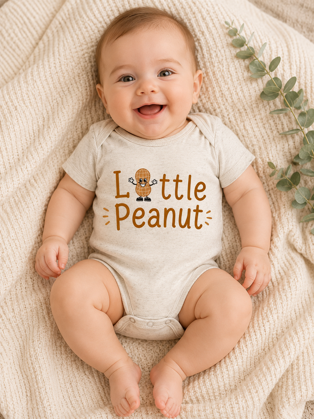 Little Peanut Baby Onsie